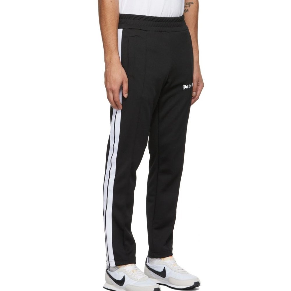 Palm Angels sz XL men's classic track pant black white NWT - Picture 3 of 4